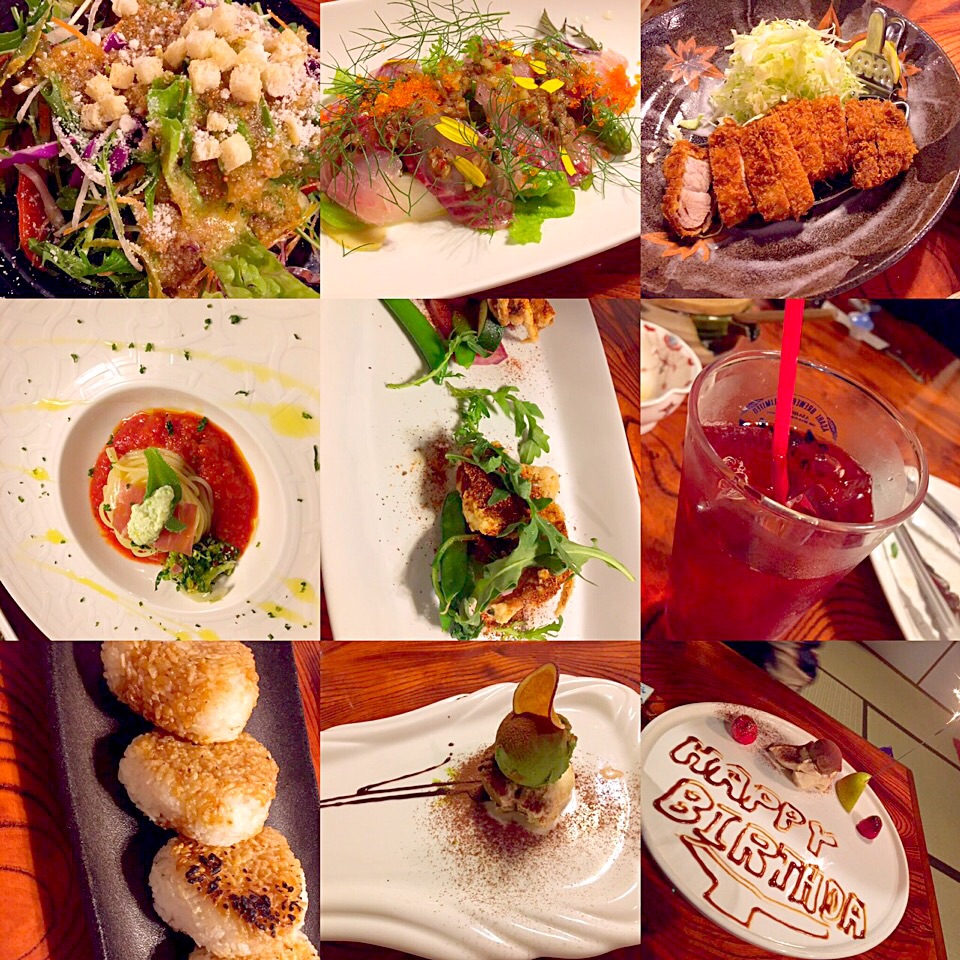 コース料理写真 埼玉県飯能市 レストランカミカミヤ イタリアンレストラn とんかつ