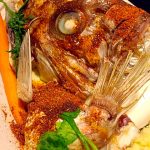 真鯛カブトスパイス焼き