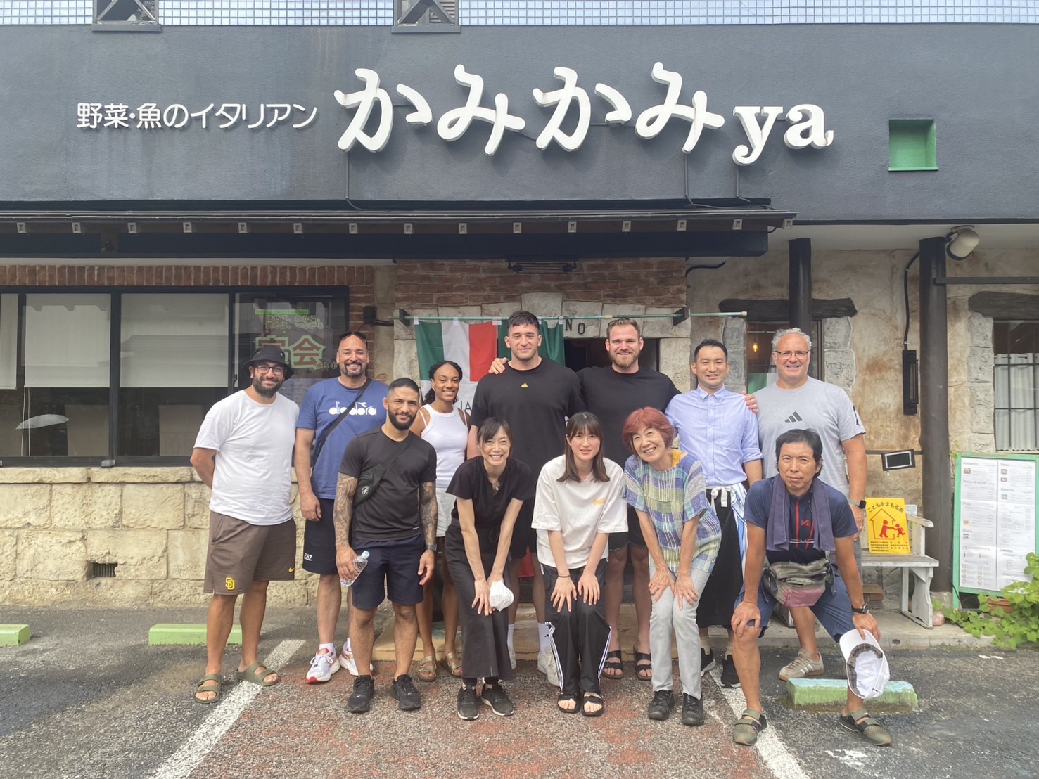 埼玉県飯能市 イタリアンレストラン カミカミヤ かみかみya 上神谷 飯能駅近く ホテルヘリテージ 東飯能駅近く
世界陸上イタリア代表 砲丸投げの Leonardo Fabbri レオナルド・ファッブリ選手、Zane Weirゼイン・バイアー選手、走り幅跳びの Larissa Iapichinoラリッサ・イアピキーノ選手